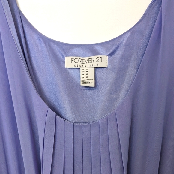 Forever 21 Lavender Chiffon Maxi Dress - Picture 6 of 8